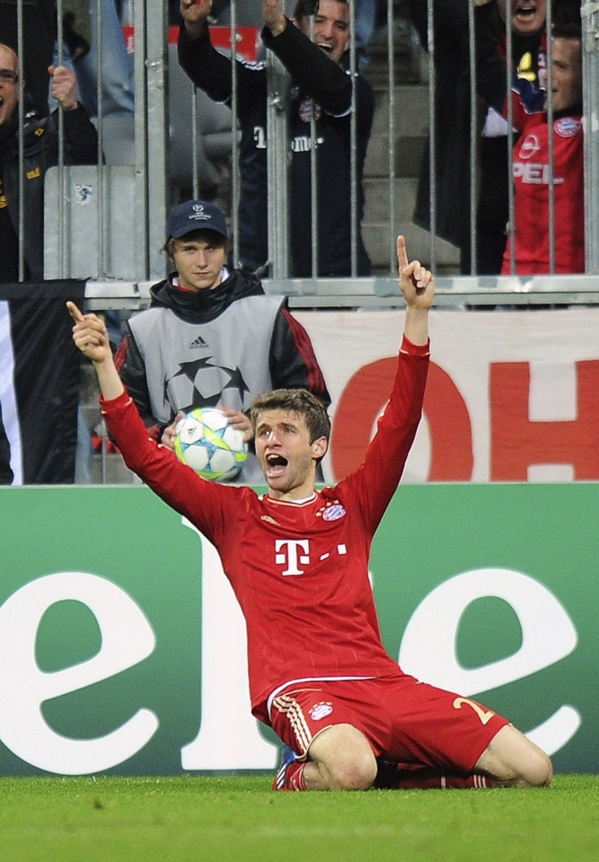 Final-zortzirenak (itzulikoa): Bayern Munich-Basilea (7-0). Argazkia: EFE