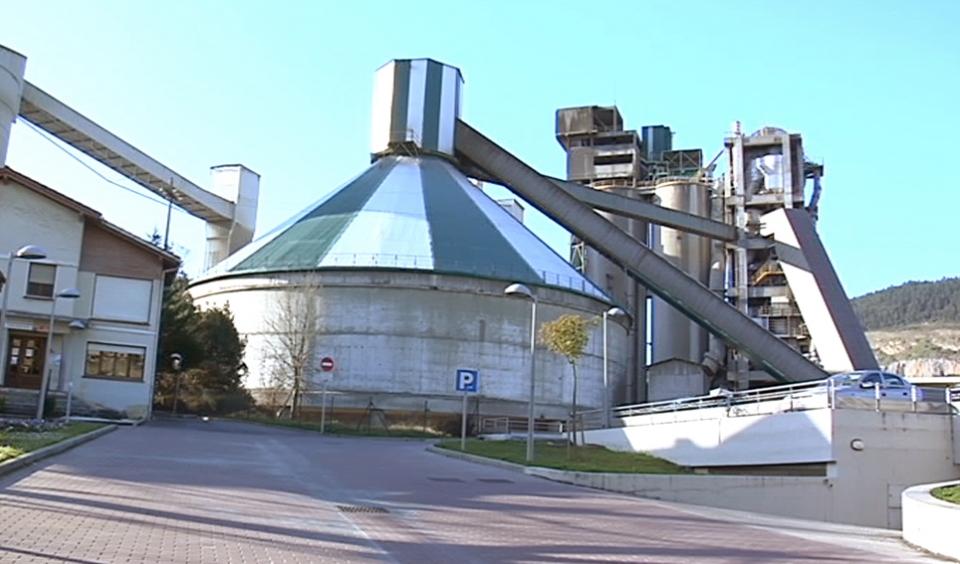 La planta de Cemento Portland, en Lemoa. Foto: EITB