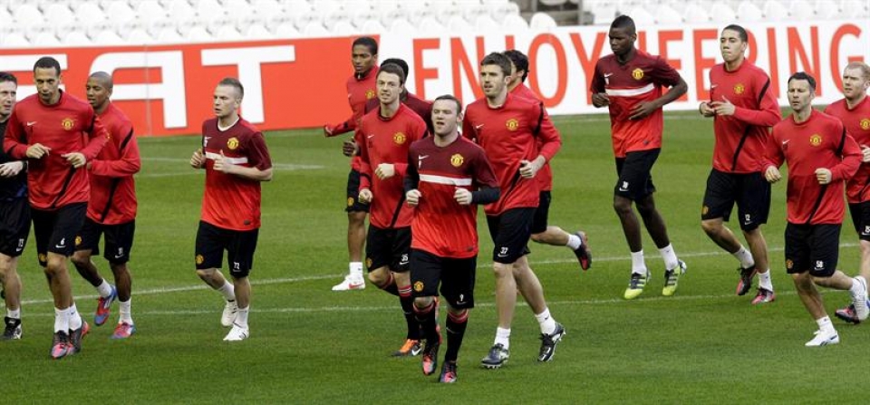 Manchester United San Mamesen. Argazkia EFE