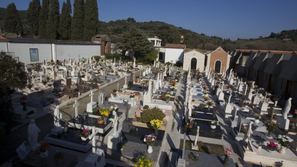 Old cemetery of Falciano del Massico. Photo: EFE
