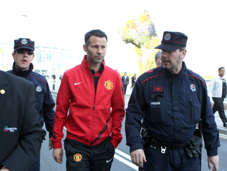 Unitedeko jokalariak, Bilbon. Argazkia: EFE