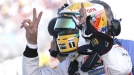 Hamilton, 'pole'a  Australiako S.N.. Argazkia: EFE title=