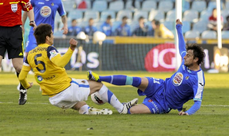 Getafe-Reala. Argazkia. EFE