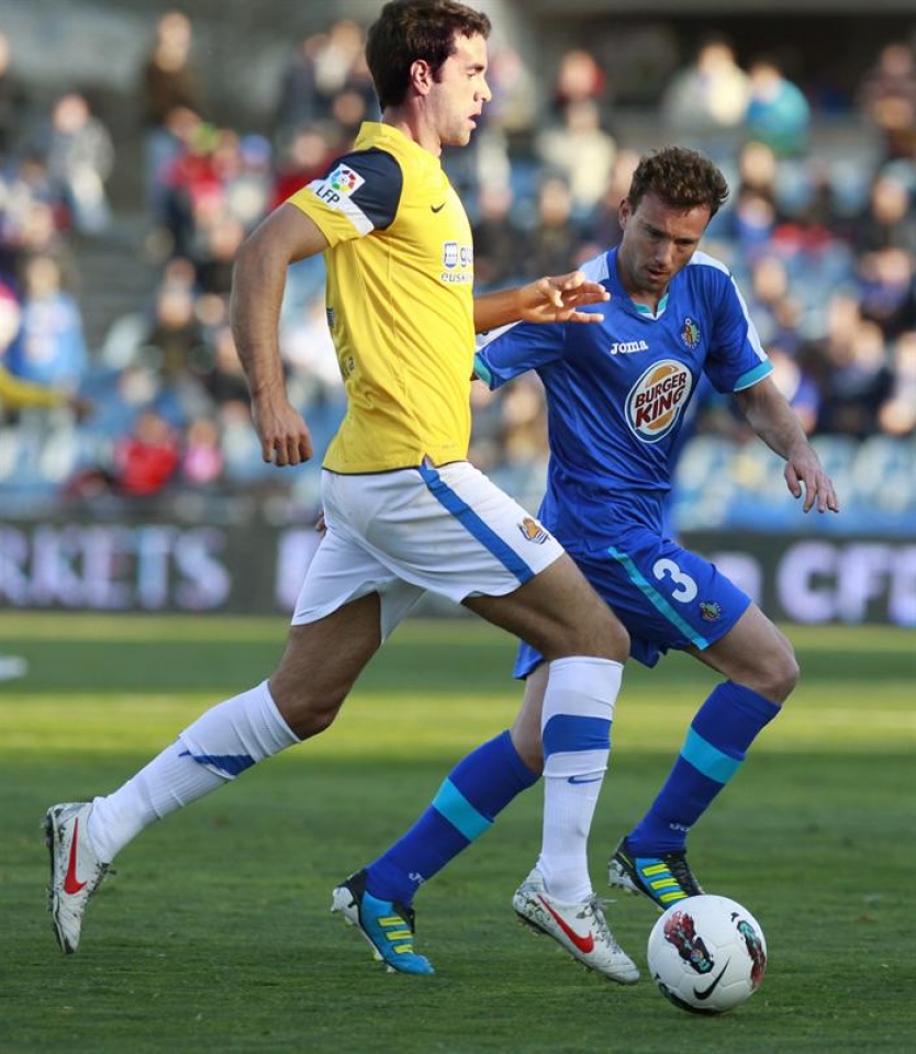 Getafe-Reala. Argazkia. EFE