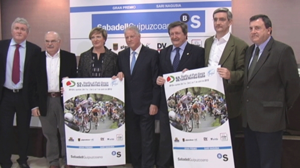 Presentación de la 52 edición de la Vuelta al País Vasco. Foto: EITB