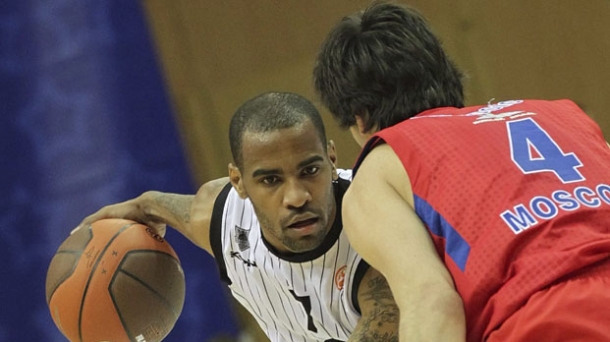 Aaron Jackson ante el CSKA. Foto: EFE