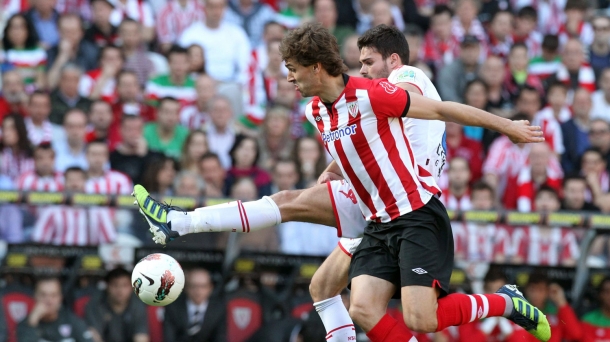 Fernando Llorente en un partido de Liga. Foto: EFE