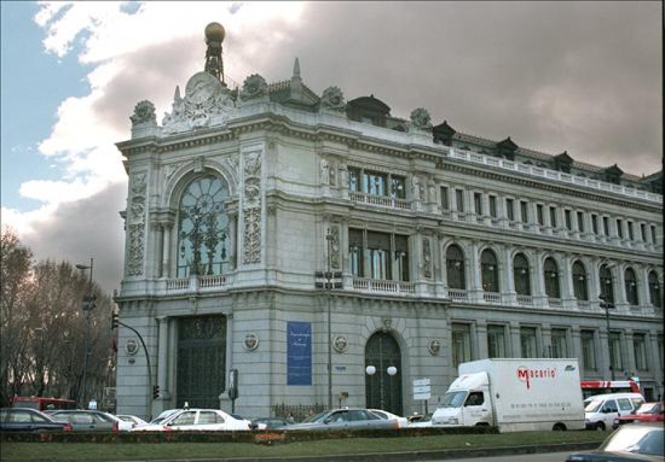 Fachada del Banco de España en Madrid. Foto: EFE
