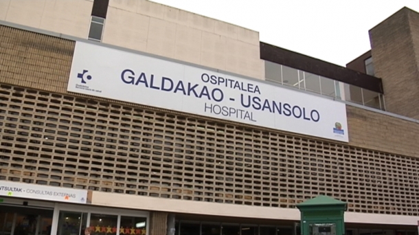 Entrada del Hospital de Galdakao