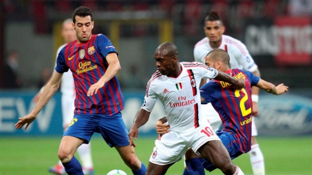 Milan-Barcelona. Foto: EFE