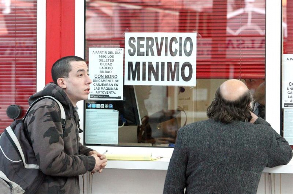El Gobierno Vasco ha fijado los servicios mínimos para la huelga del 26 de septiembre.