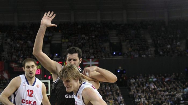 Gescrap-CSKA. Foto: EFE