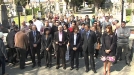 Homenaje en el cementerio de Durango en el aniversario del bombardeo