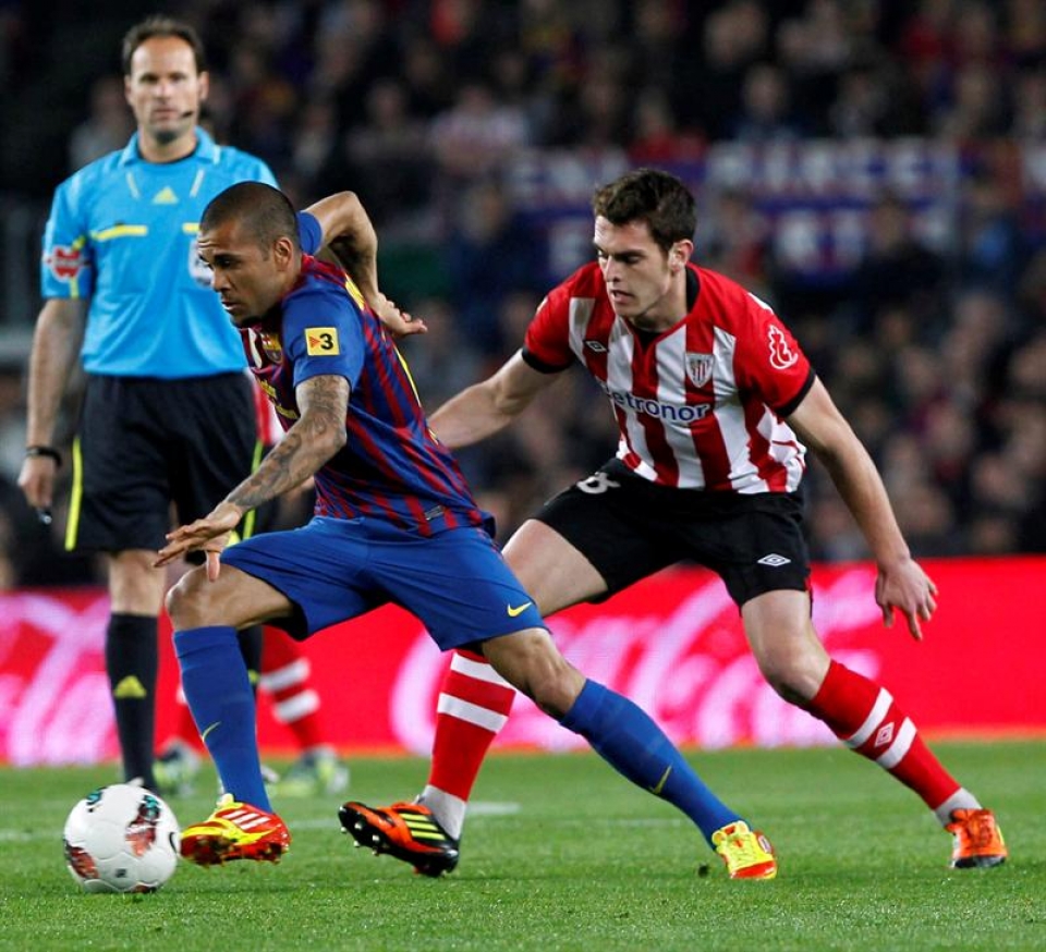 Barcelona-Athletic (2-0). Foto: EFE
