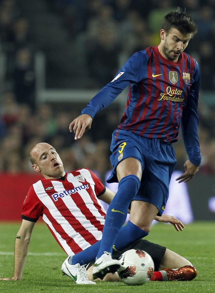 Barcelona-Athletic (2-0). Foto: EFE