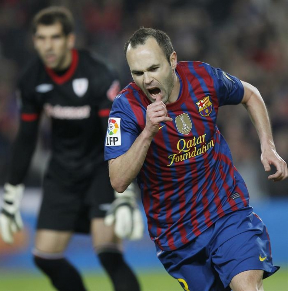 Barcelona-Athletic (2-0). Foto: EFE