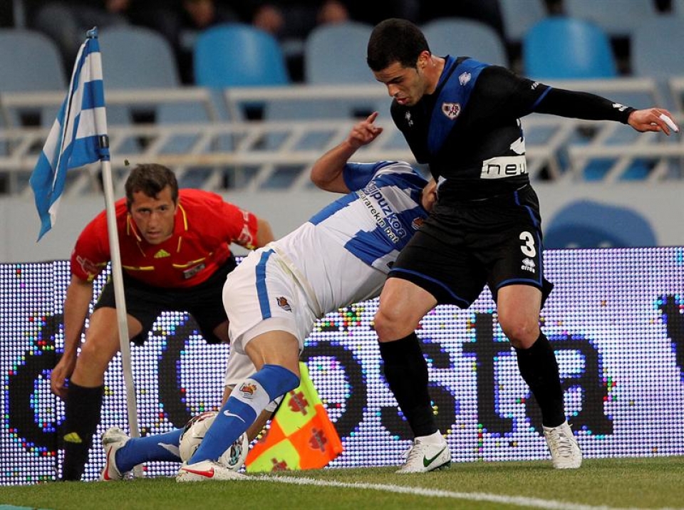 Real Sociedad-Rayo Vallecano (4-0). Foto: EFE
