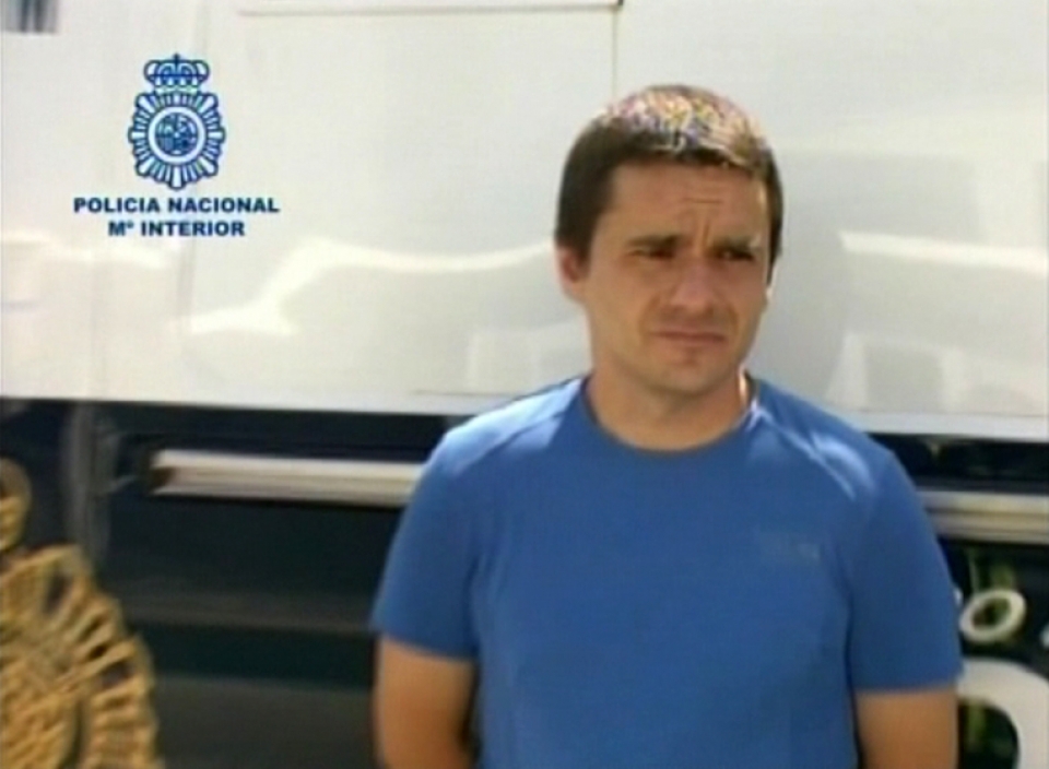 Aitzol Gogorza presoa. Artxiboko irudia: EFE