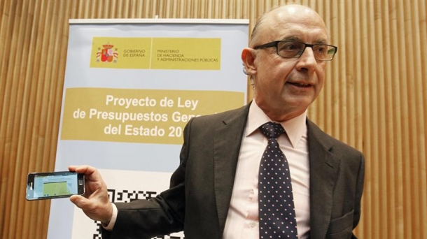 El ministro de Hacienda, Cristóbal Montoro. Efe.