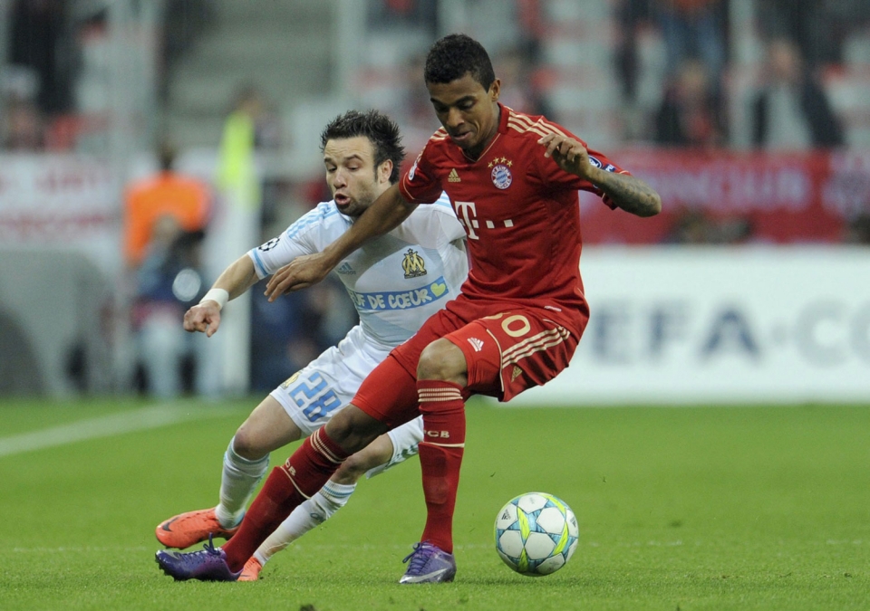 Final-laurdenak (itzulikoa): Bayern Munich-O. Marseilla (2-0). Argazkia: EFE