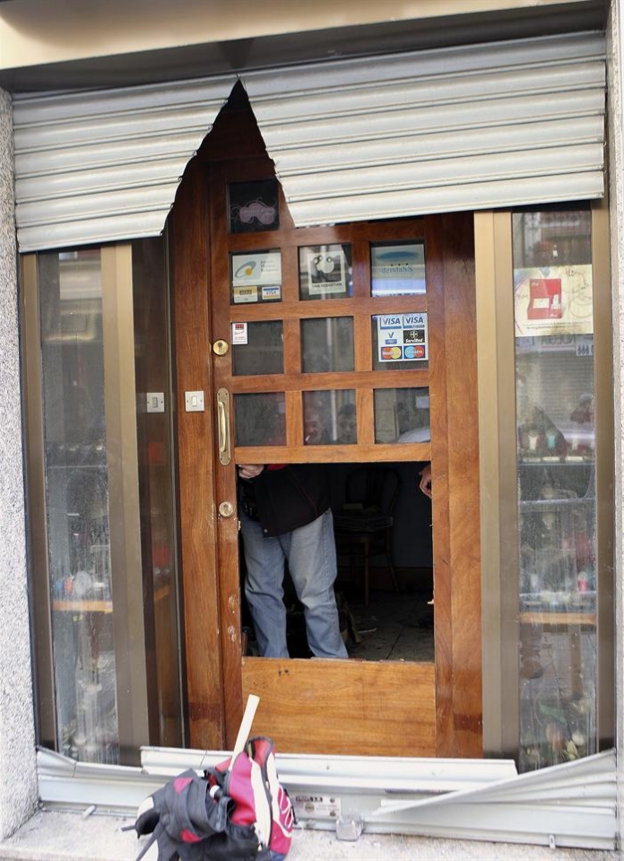 Incendian una joyería en Donostia. EFE