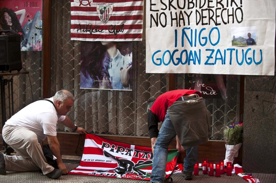 Iñigo Cabacas falleció el pasado 9 de abril a consecuencia de un pelotazo. Foto: EFE