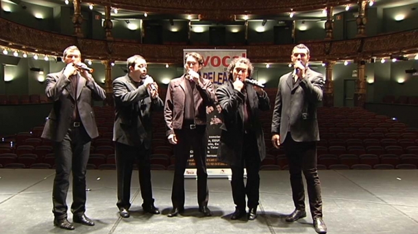 B vocal trae a Bilbao 'Acapeleando', su nuevo espectáculo a capela