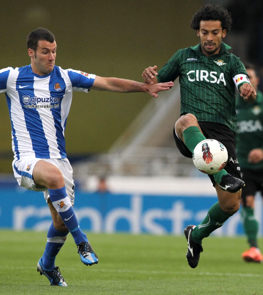 Reala-Betis (1-1). Argazkia: EFE