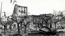 Las explosiones destruyeron edificios, calles, coches... Foto: Museo de la Paz de Gernika