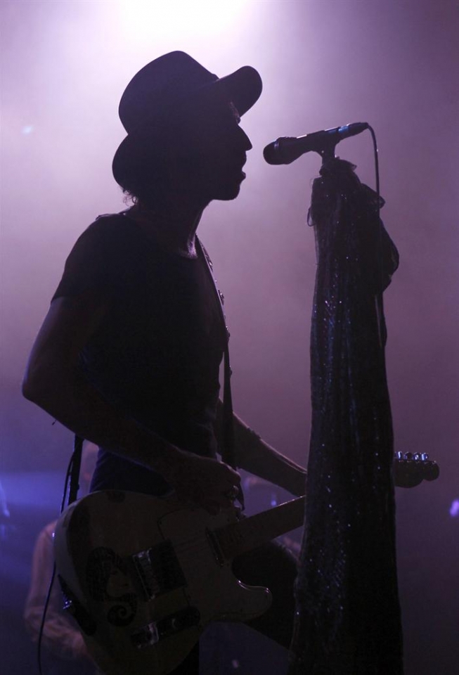 Leiva en su primer concierto en solitario. Imagen: EFE.