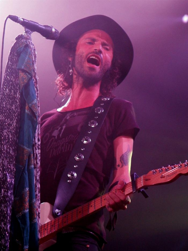 Leiva en su primer concierto en solitario. Imagen: EFE.
