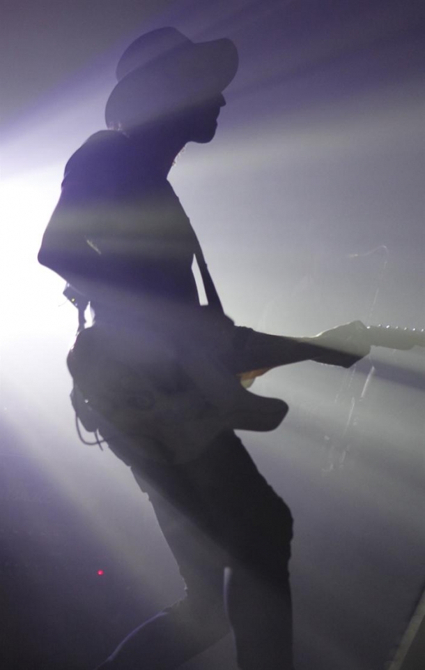 Leiva en su primer concierto en solitario. Imagen: EFE.