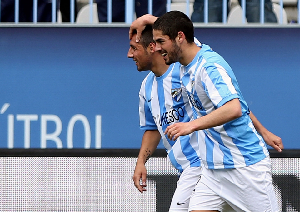 Malaga-Reala (1-1). Argazkia: EFE