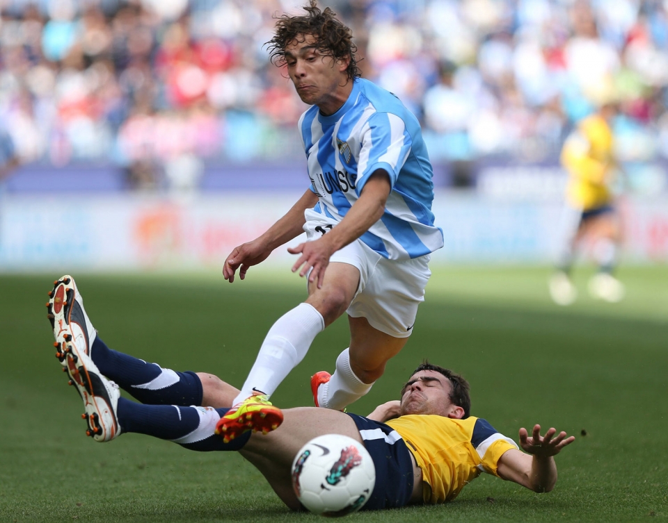 Malaga-Reala (1-1). Argazkia: EFE