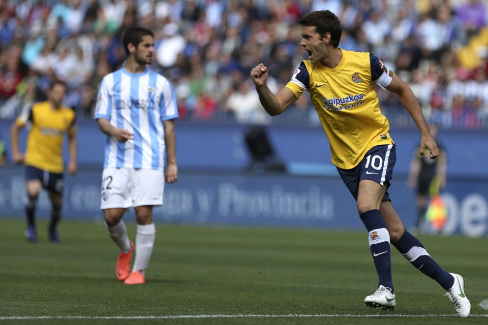 Malaga-Reala (1-1). Argazkia: EFE