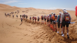 En la Marathon de Sables con Carlos Gutiérrez Jiménez