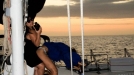 Rihanna viajando en barco. Foto: Facebook title=