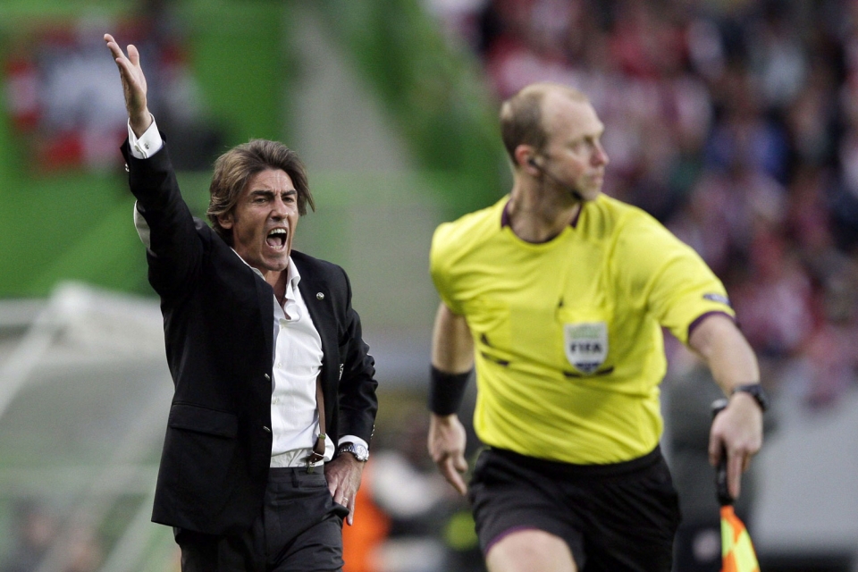 Europa Leagueko finalerdiak (joanekoa): Sporting-Athletic (2-1). Argazkia: EFE