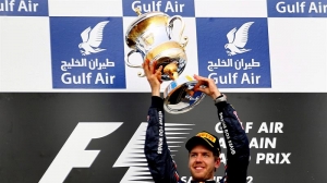 Vettel, garaile Bahreingo Sari Nagusian. Argazkia. EFE