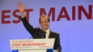 Hollande devance Sarkozy, Le Pen crée la surprise au premier tour