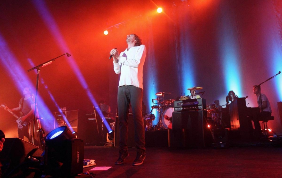 Snow Patrol, en directo. Foto: EFE