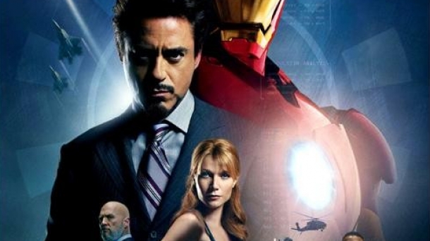 Cartel de 'Iron Man'. Foto: Paramount Pictures / Marvel Enterprises