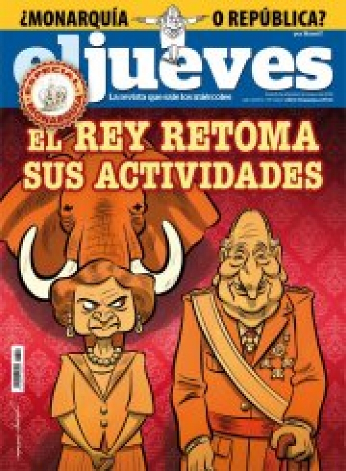 La nueva portada de El Jueves. Foto: El Jueves.