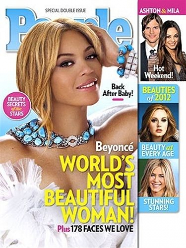 Beyonce, en la portada de la revista 'People'.