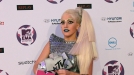 Lady Gaga, en los premios MTV. Foto: EFE title=