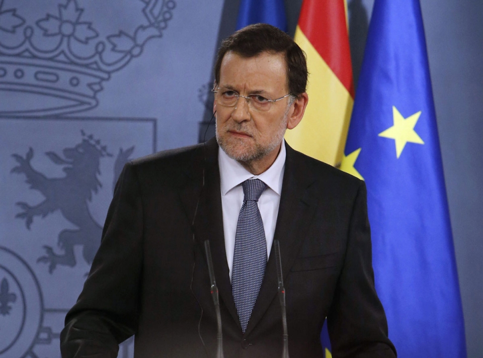 Mariano Rajoy, Espainiako Gobernuko presidentea. EFE