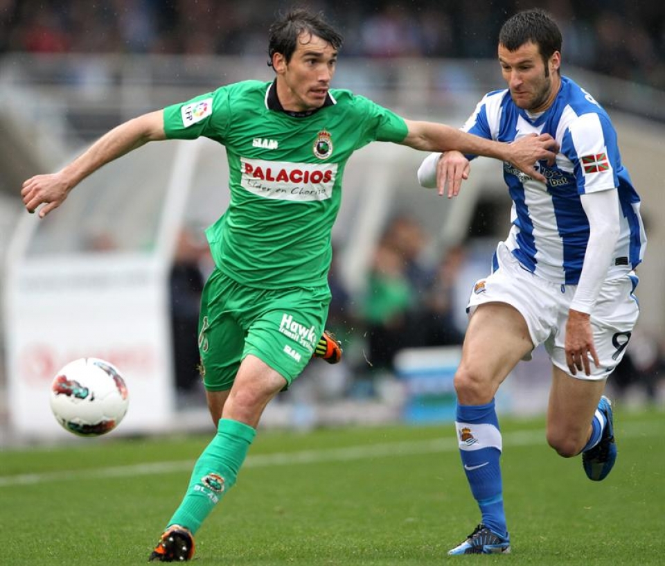 Reala-Racing (3-0). Argazkia: EFE