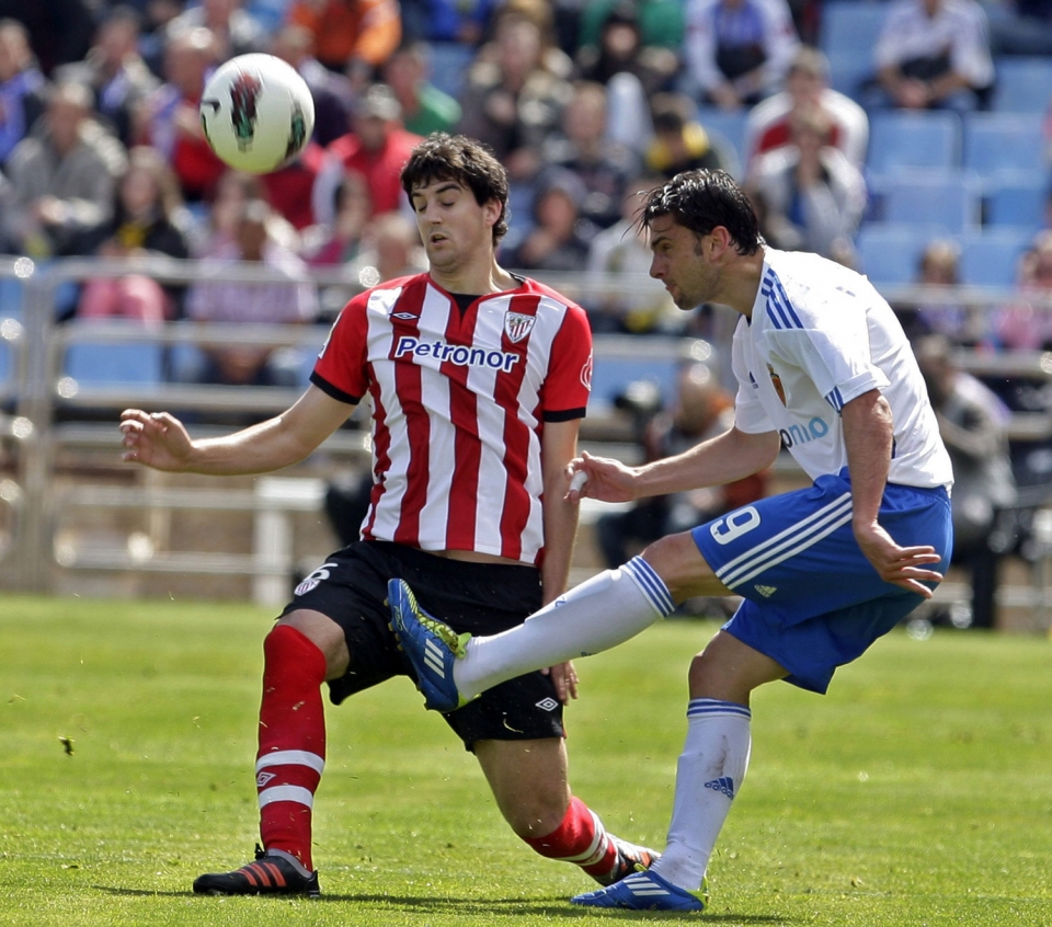 Zaragoza-Athletic (2-0) Romaredan. Argazkia: EFE