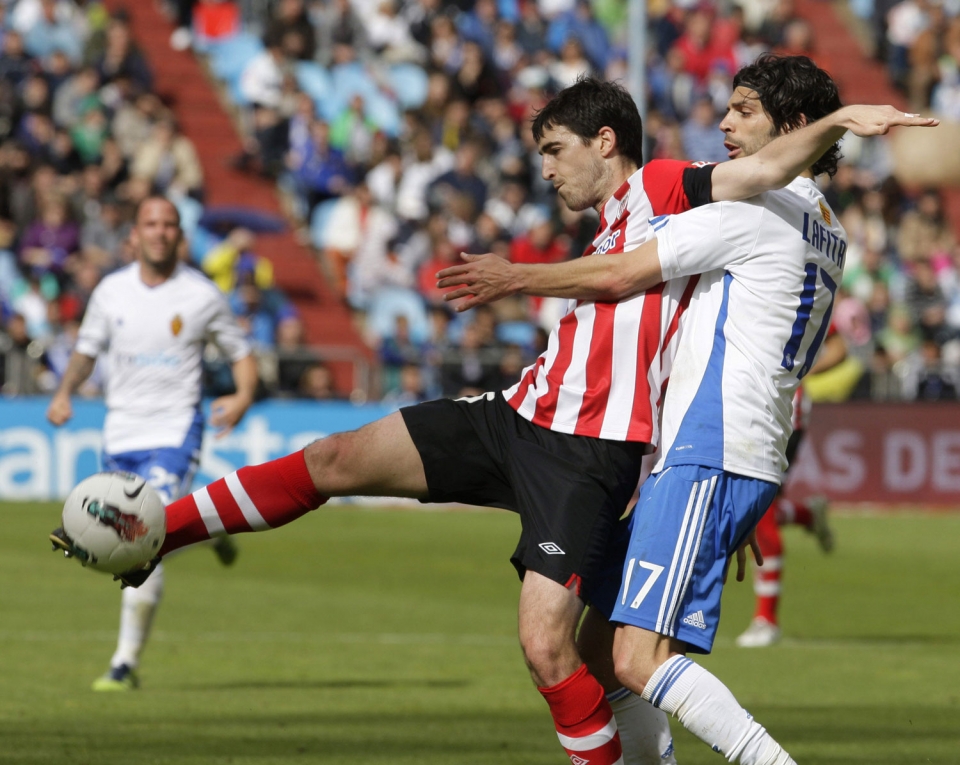 Zaragoza-Athletic (2-0) Romaredan. Argazkia: EFE
