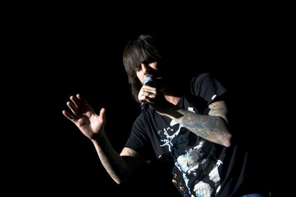 Melendi zuzenean Valladoliden. EFE